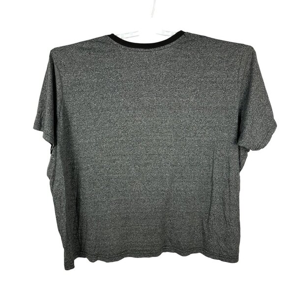 Basic Editions Mens 4xL Soft Heather Gray T-Shirt Cotton & Polyester - Picture 2 of 5